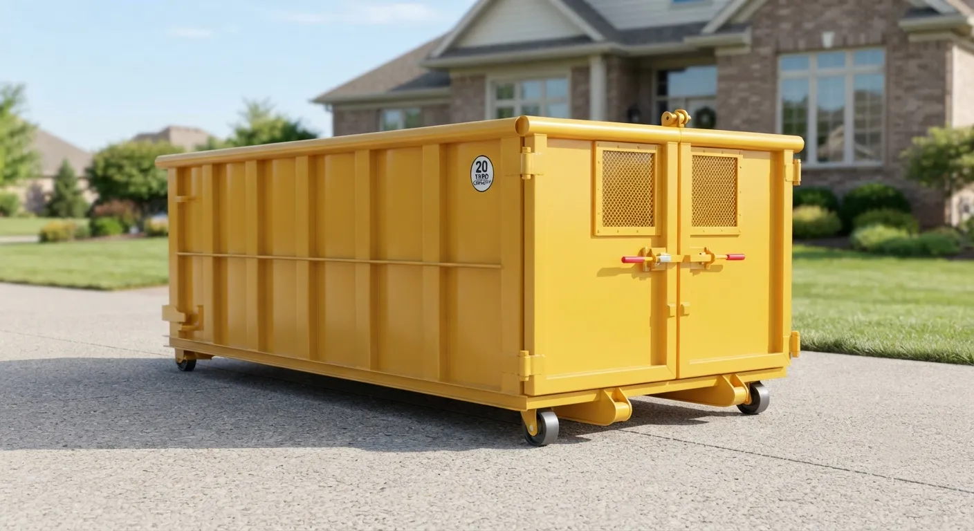 10 Yard Dumpster Rental in Shawnee, KS