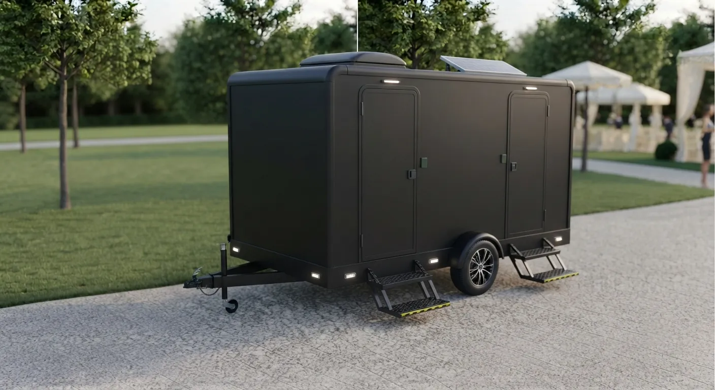 2 Stall Restroom Trailer in Shawnee, KS
