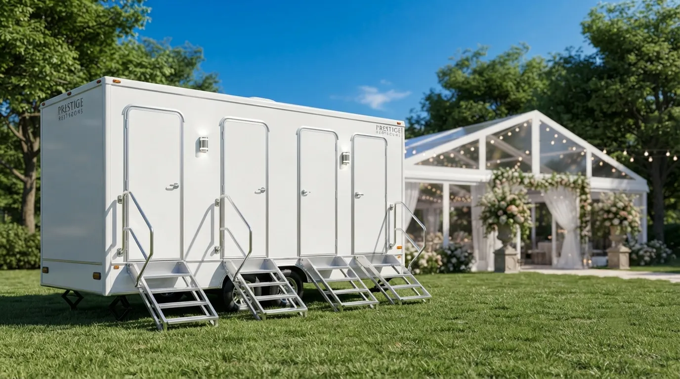 4 Stall Restroom Trailer in Shawnee, KS