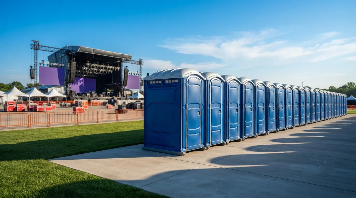 Concert Restroom Rental in Shawnee, KS