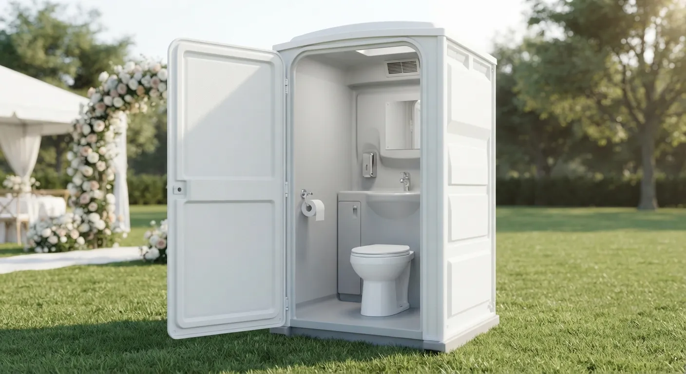 Deluxe Flushable Porta Potty in Shawnee, KS